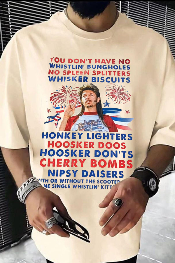 Funny Merica Joe Dirt 4th of July Shirt