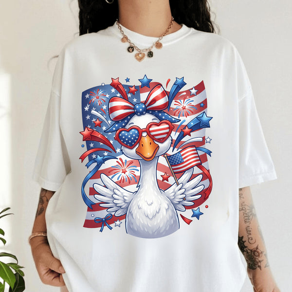 Funny Goose 4th of July Shirt