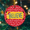Believe Ted Lasso Funny Christmas Ceramic Ornaments - Christmas Decoration Gifts