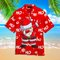 Funny Santa Claus Dabbing Christmas Design - Aloha Hawaiian Shirts For Men & Women