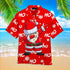 Funny Santa Claus Dabbing Christmas Design - Aloha Hawaiian Shirts For Men & Women