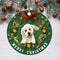 Labradoodle Dog Ceramic Ornaments For Dog Lovers - Christmas Decoration Gifts