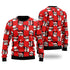 Funny Santa Peeking Ugly Christmas Sweater For Women & Men - Christmas Gift