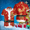 Santa Claus Costume Christmas Design - Aloha Hawaiian Shirts For Men & Women
