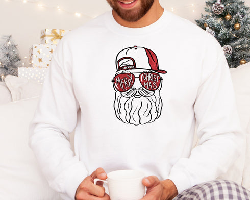 Funny Santa Dad Christmas Unisex Crewneck Sweatshirt