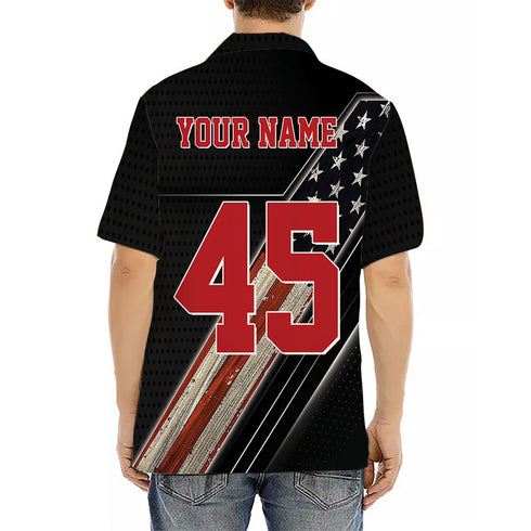 Personalized Patriotic Motocross Off-road For Racing Lover Aloha Hawaiian Shirt