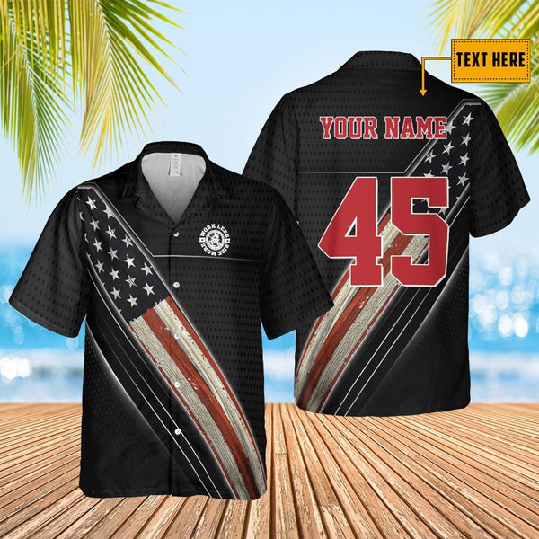 Personalized Patriotic Motocross Off-road For Racing Lover Aloha Hawaiian Shirt