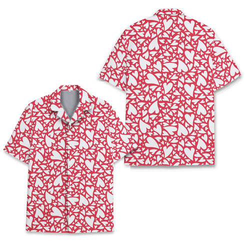 Valentine Hearts for Valentine Gifts - Aloha Hawaiian Shirts For Men & Women
