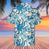 Octopus Blue Ocean Cool Design - Aloha Hawaiian Shirts For Men & For Women