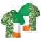 Irish Shamrock With Flag - Aloha Hawaiian Shirts For Men - St. Patrick's Day Gifts