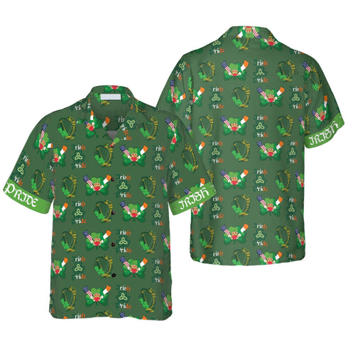 Happy St.Patrick's Day - Aloha Hawaiian Shirts For Men - St. Patrick's Day Gifts