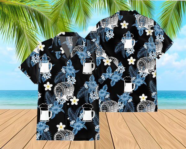 Hawaiian Beer Dad Gifts Cool Design - Aloha Hawaiian Shirts For Men
