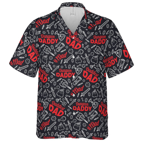 Dungeon Daddy DnD Cool Design - Aloha Hawaiian Shirts For Men