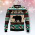 All Good Things Are Wild And Free Bear Ugly Christmas Sweater For Women & Men - Christmas Gift