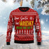 The Whiskey Made Me Do It Funny Ugly Christmas Sweater For Women & Men - Christmas Gift