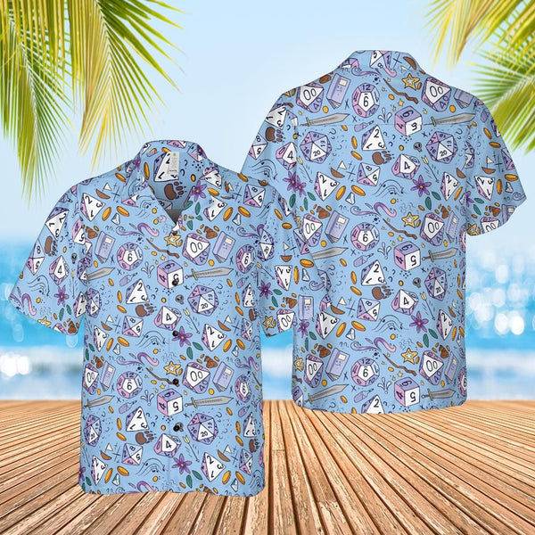 DnD Hawaiian Shirt - Cool Hawaiian Shirts For Men & For Women
