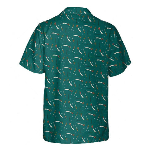 DnD Medieval Sword Cool Design - Aloha Hawaiian Shirts For Men & For Women
