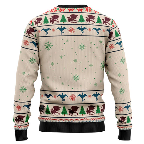 Dragon Tree Funny Ugly Christmas Sweater For Women & Men - Christmas Gift