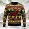 Moose Hunting Ugly Christmas Sweater For Women & Men - Christmas Gift