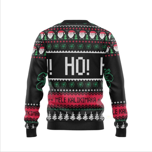 Turtle Santa Hat Funny Christmas Sweater For Women & Men - Christmas Gift