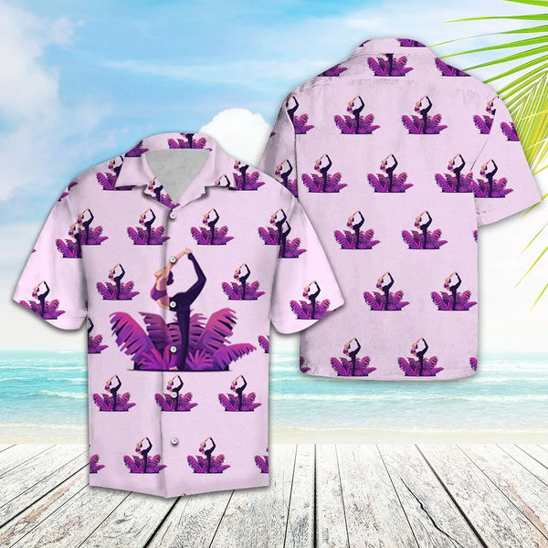 Yoga Lover Cool Design - Aloha Hawaiian Shirts For Men & For Women Couples - HAW1054