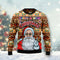 Hippie Santa Claus Peace And Love Funny Ugly Christmas Sweater For Men & Women Adult - Christmas Gifts038