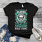 Halloween Skull Warning My Brother Unisex T-Shirt R1141