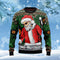 Santa Plays DJ Funny Ugly Christmas Sweater For Men & Women Adult - Christmas Gifts