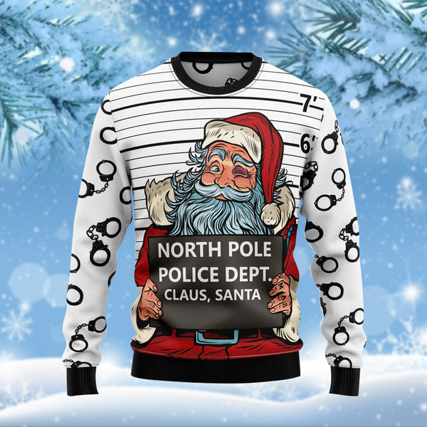 Santa Claus Funny Ugly Christmas Sweater For Men & Women Adult - Christmas Gifts