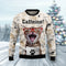 Cat Caffeine Xmas Funny Ugly Christmas Sweater For Men & Women Adult - Christmas Gifts