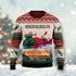 Santa Claus Is Kayaking To Town Funny Ugly Christmas Sweater For Men & Women Adult - Christmas Gifts