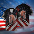 4th Of July Independence Day Love Horse - Aloha Hawaiian Shirts For Men & For Women Couples - HAW1208