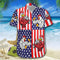 Funny Chicken 4th Of July Independence Day Memorial Day - Aloha Hawaiian Shirts For Men & For Women Couples - HAW1399