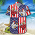 Funny Chicken 4th Of July Independence Day Memorial Day - Aloha Hawaiian Shirts For Men & For Women Couples - HAW1399