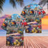 Hot Rod Cool Design - Aloha Hawaiian Shirts For Men & For Women Couples - HAW1155