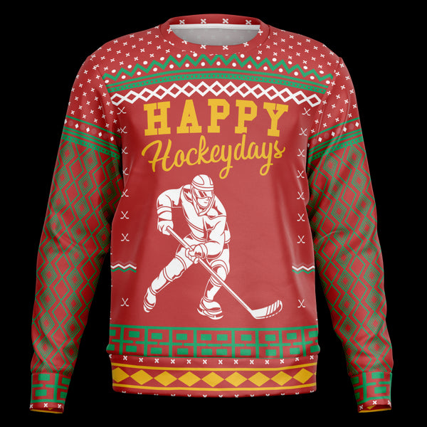 Hockey Days Ugly Christmas Sweater Gift For Men & Women Adult - Christmas Gifts