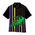 Funny Alligator Mardi Gras Festival - Aloha Hawaiian Shirts For Men & For Women Couples