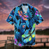 Amazing Dragonfly Blue Cool Design - Aloha Hawaiian Shirts For Men & For Women Couples - HAW1032