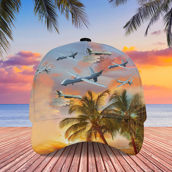 Beautiful Airplane Cool Design Baseball Custom All Over Print Cap 3D Print  Cap C1004