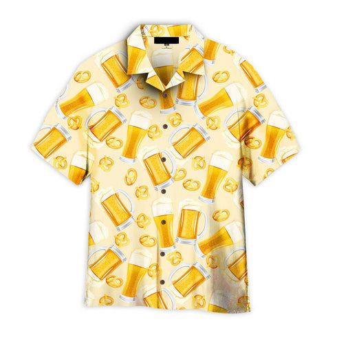 Beer Oktoberfest_ Aloha Hawaiian Shirts For Men & For Women Couples - Happy Beer Day