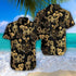 Black Gold Oriental Dragon Cool Design - Aloha Hawaiian Shirts For Men & For Women Couples - HAW1065
