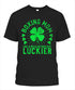 Happy St. Patrick's Day Boxing Mom Funny Unisex T-shirt For Men & For Women R1150
