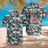 Memorial Day Camo American By Birth Veteran Cool Design - Aloha Hawaiian Shirts For Men & For Women Couples - HAW1203