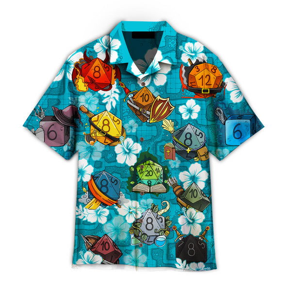 DnD Colorful Hawaiian Shirt - Cool Hawaiian Shirts For Men & For Women
