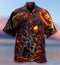 Dragon Skull Lava Cool Design - Aloha Hawaiian Shirts For Men & For Women Couples - HAW1072