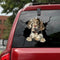 Dog Lover English Cracked Car Decal Sticker - Waterproof - PVC Vinyl - S1032