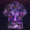 Fantasy Purple Thunder Dragons Cool Design - Aloha Hawaiian Shirts For Men & For Women Couples - HAW1071