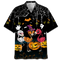 Halloween Flamingo and Pumpkin - Aloha Hawaiian Shirts For Men & For Women Couples - HAW1477