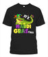 Funny Alligator Mardi Gras Unisex T-shirt For Men & For Women R1148