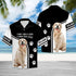 Cute Dog Golden Retriever Hawaiian Shirt  - Aloha Hawaiian Shirts For Men & For Women Couples - HAW1306